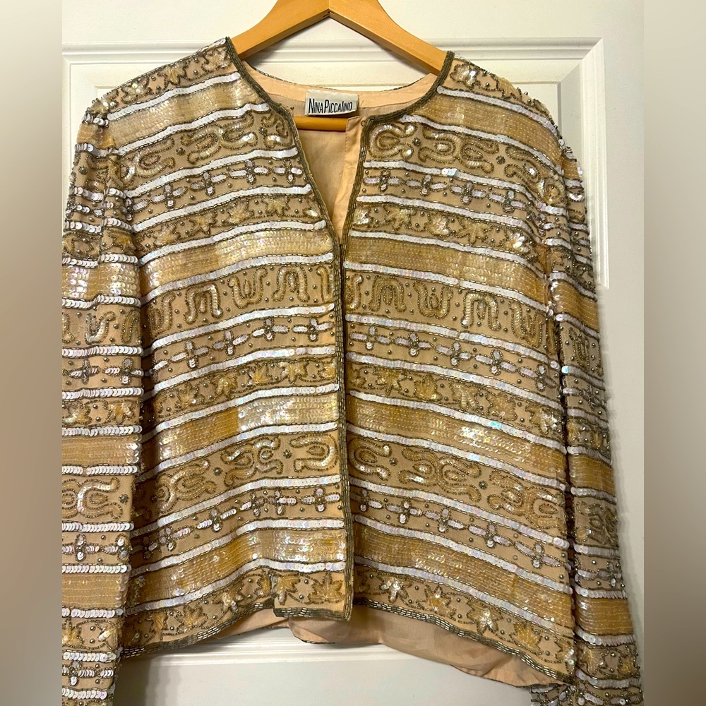 Beautiful Beaded Nini Piccalino jacket